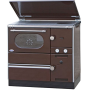 Готварска печка с водна риза ALFA TERM 27 brown