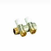 Щампован колектор с вентили 1" х 24*19 - LUXOR - C2