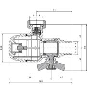 Магнитен филтър за вода IMT 3/4
